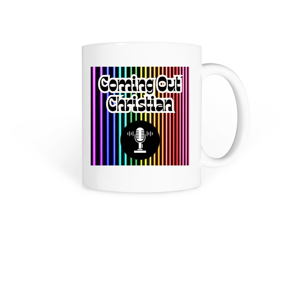 Coming Out Christian, a White Coffee Mug