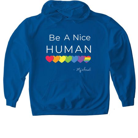My'StroE Merch - PRIDE&nbsp;, a Royal Gildan Softstyle Pullover Hoodie