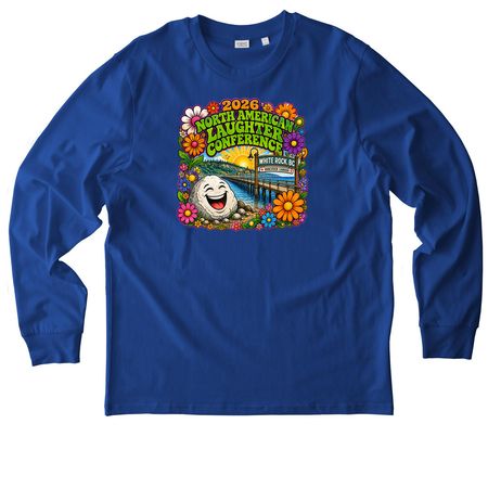 Laughter Groove at White Rock, a Worker Blue Stanley/Stella Unisex Creator 2.0 Long Sleeve Tee