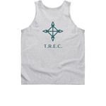The Recovery Explorers Club, a Sport Grey Classic Unisex Tank Top (back-view)