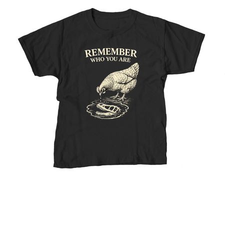 Remember Who You Are, a Black Youth Unisex Tee