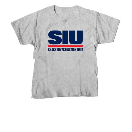IN SNACKS WE TRUST OFFICIAL, a Sport Grey Youth Unisex Tee