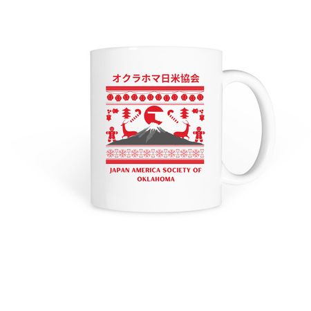 Jingle Sip: JASO Joyful Holidays Mug, a White Coffee Mug