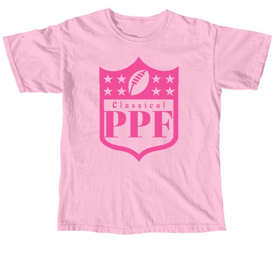 Powder Puff Football, a Blossom Comfort Colors Unisex Tee