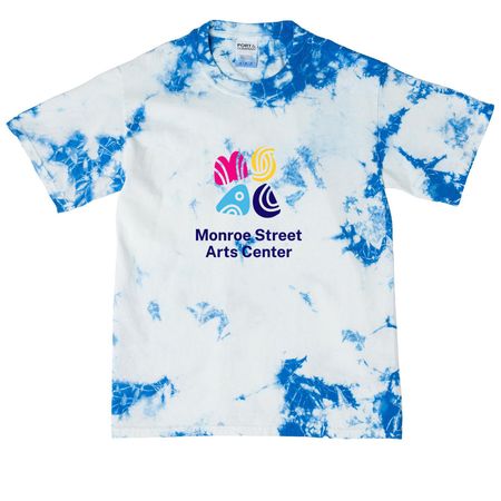 Youth Sizes, a True Royal Youth Crystal Tie Dye Tee