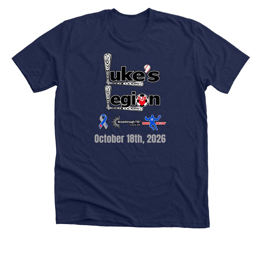 2026 Luke's Legion, a Solid Navy Blend Premium Unisex Tee