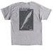"Give The Future A Direction", a Sport Grey Classic Unisex Tee (back-view)