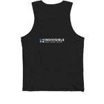 Kona Indivisible Tank Tops, a Black Premium Cotton Tank (back-view)