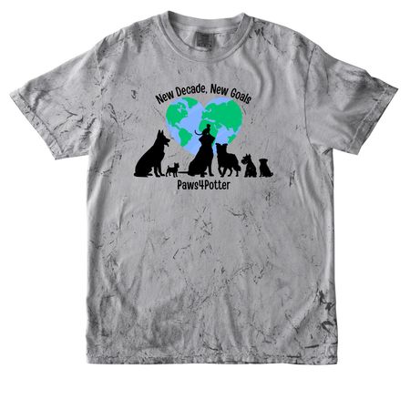 Paws4Potter's 11th Annual Dog Walk, a Smoke Comfort Colors Colorblast Tee