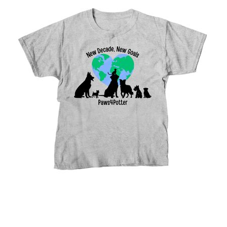 Paws4Potter's 11th Annual Dog Walk, a Sport Grey Youth Unisex Tee