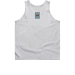 Cosmic Chaos Jazz, a Sport Grey Classic Unisex Tank Top (back-view)