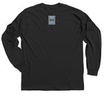 Cosmic Chaos Jazz, a Black Classic Long Sleeve Tee (back-view)