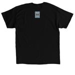Cosmic Chaos Jazz, a Black Classic Unisex Tee (back-view)