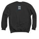 Cosmic Chaos Jazz, a Black Crewneck Sweatshirt (back-view)