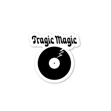 Tragic Magic Sticker, a 6x6 Sticker