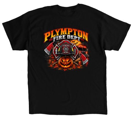 Halloween, a Black Classic Unisex Tee (back-view)