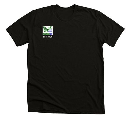 Mountain Bay Trail merchandise, a Black Heather Premium Unisex Tee