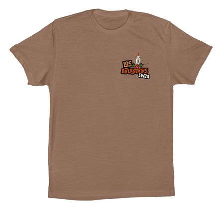 Los Ayudantes, a Vintage Brown Premium Cotton Tee