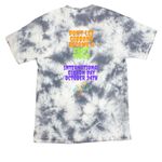 International Gibbon Day 2026, a Grey Crystal Tie Dye Tee (back-view)