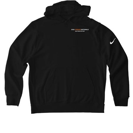 2026 Corsair Nationals Active Wear, a Black Nike Club Fleece Pullover Hoodie