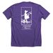 HerbFest 25th Anniversary T-Shirt, a Heather Team Purple Premium Unisex Tee (back-view)