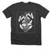 PRE Nepenthes and bats, a Dark Grey Heather Premium Unisex Tee