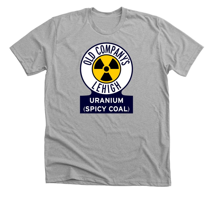 Old Company's Lehigh Uranium, a Athletic Heather Premium Unisex Tee