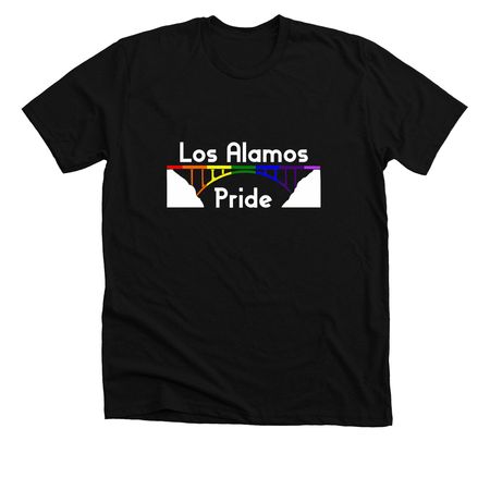 Los Alamos Pride, a Solid Black Blend Premium Unisex Tee