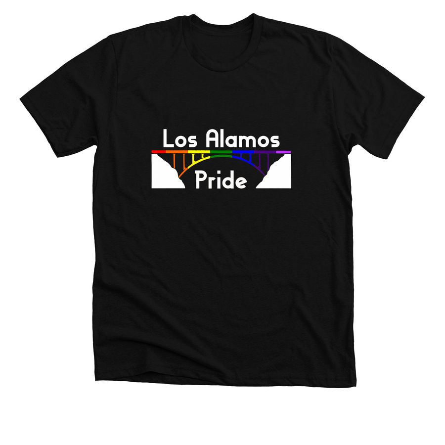 Los Alamos Pride, a Solid Black Blend Premium Unisex Tee