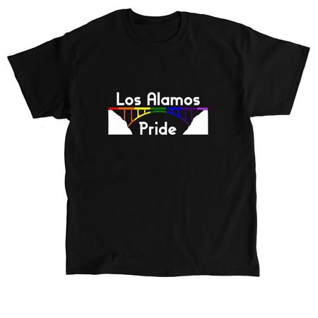 Los Alamos Pride, a Black Classic Unisex Tee