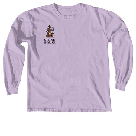 Stone House Tee Shirts&nbsp;, a Orchid Comfort Colors Long Sleeve Tee