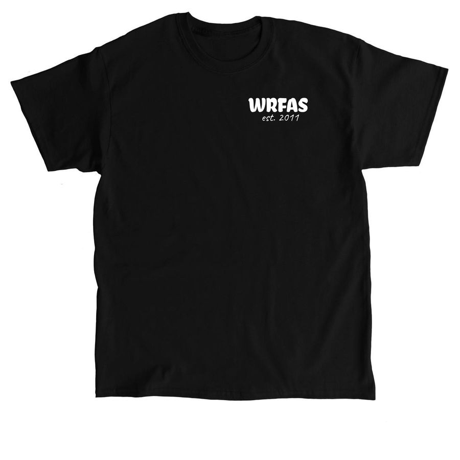 WRFAS Fall Merch Campaign, a Black Classic Unisex Tee