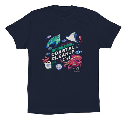 2025 ICC Short Sleeve Shirts, a Navy Premium Cotton Tee