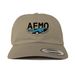 Hats, a Khaki Printed Classic Baseball Cap