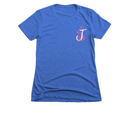 Jackson Flower Walk 2026 (Adult/Youth Sizes), a Royal Women's Slim Fit Tee