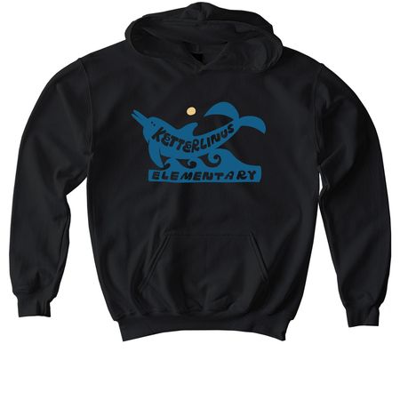 Youth Hoodie, a Black Softstyle Youth Pullover Hoodie