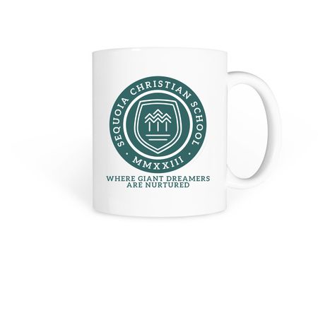 SCS Mug, a White Coffee Mug