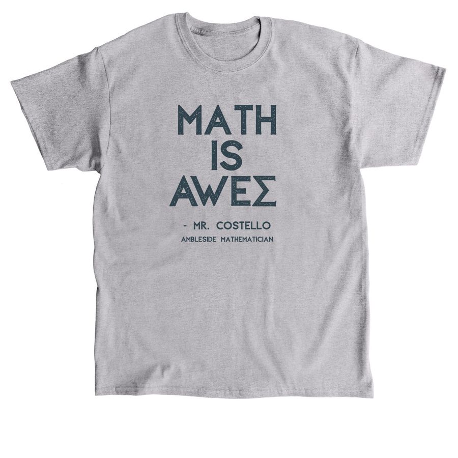 Math&nbsp;, a Sport Grey Classic Unisex Tee