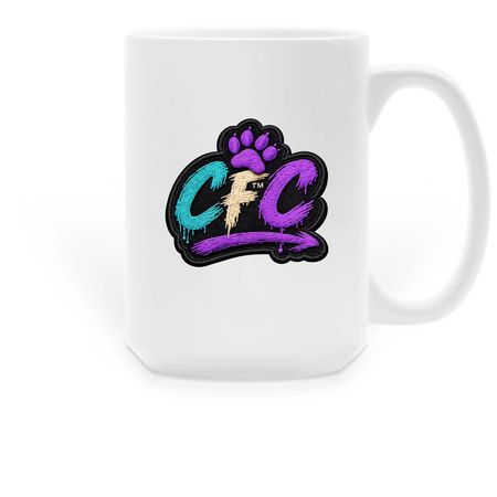 Coffee Time, a White Large Coffee Mug