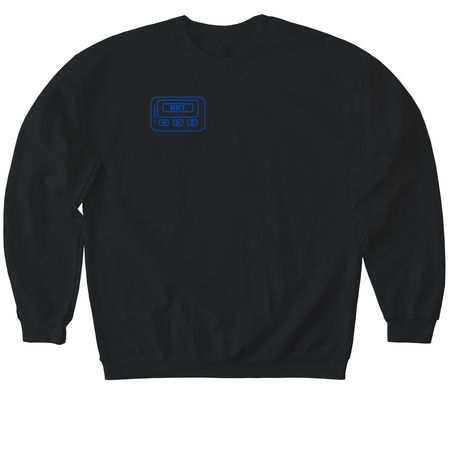 CALL ME BEEP ME, a Black Softstyle Crewneck Sweatshirt