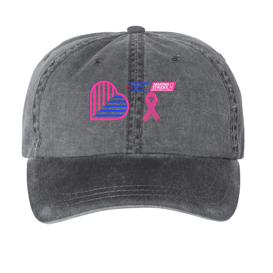 Dispatch & Control&nbsp;, a Black Printed Pigment Dye Baseball Cap