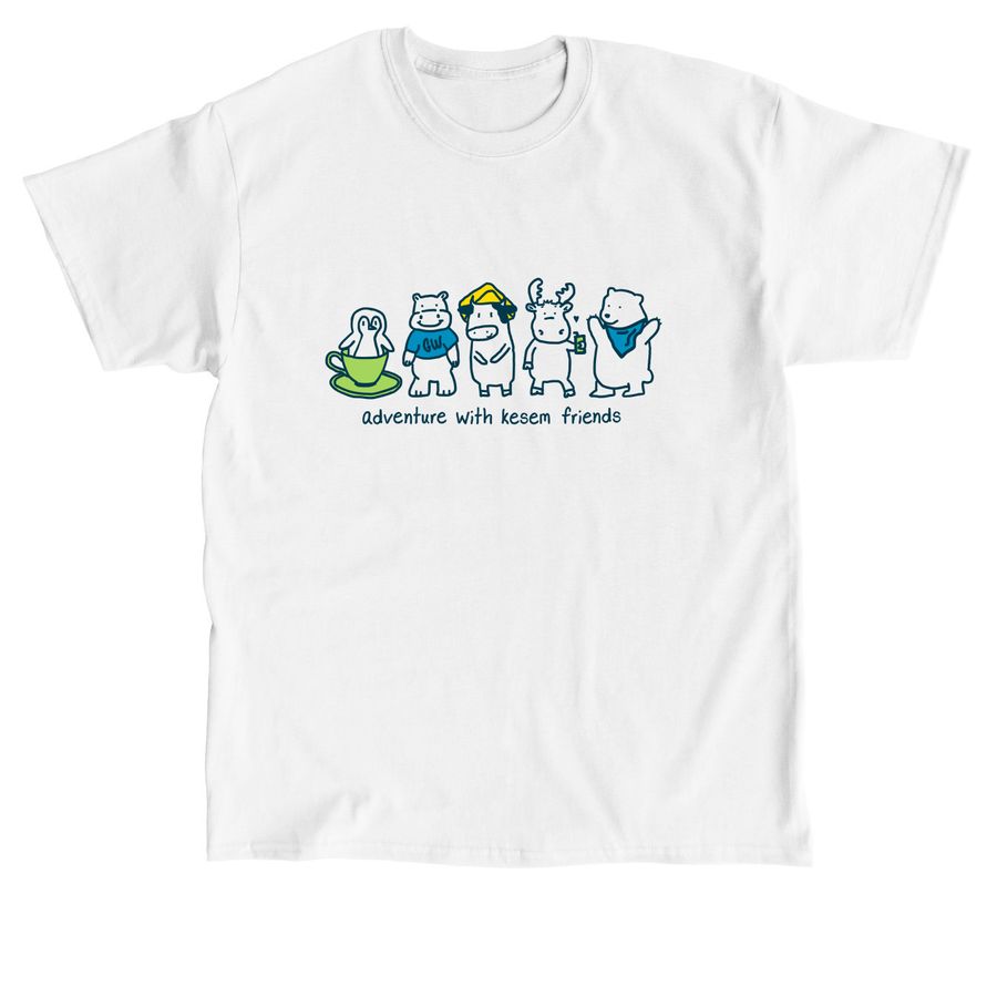 Kesem Friends T-Shirt, a White Classic Unisex Tee
