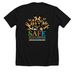 2026 APD SAFE Front and Back logo, a Solid Black Blend Premium Unisex Tee (back-view)