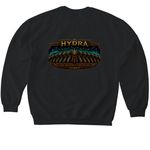 Hydra SFRG PT Gear, a Black Softstyle Crewneck Sweatshirt (back-view)