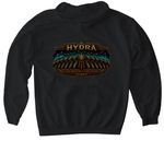 Hydra SFRG PT Gear, a Black Gildan Softstyle Pullover Hoodie (back-view)