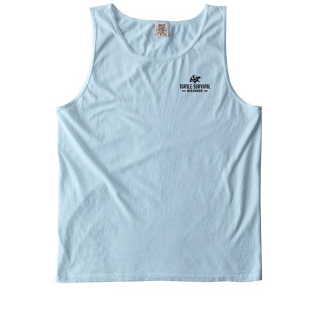 World Turtle Day? 2026 - TSA Logo, a Chambray Comfort Colors Tank Top