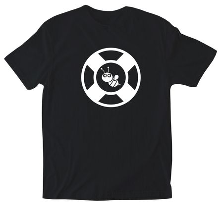 Save the bees, a Black Softstyle Cotton Tee