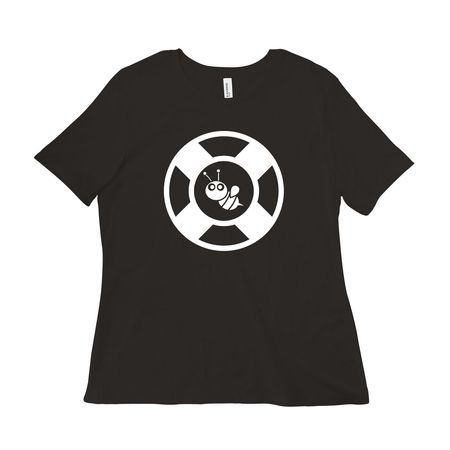 Save the bees, a Black Women?s Relaxed Cotton Tee