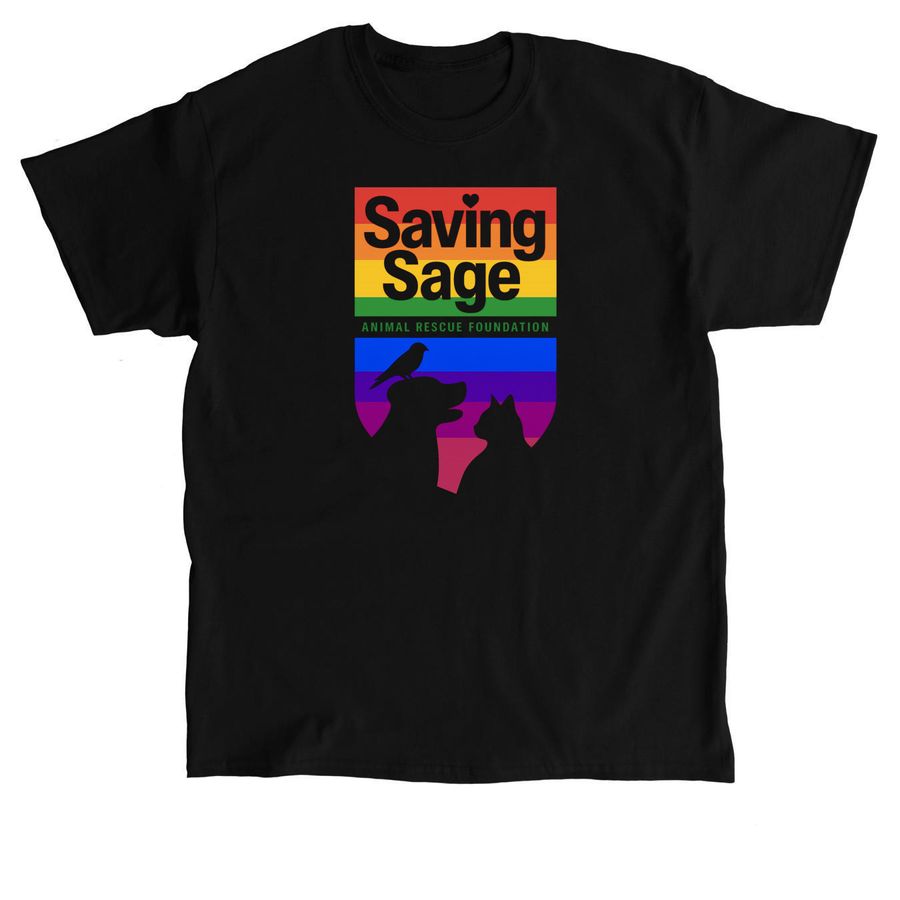 SSARF PRIDE, a Black Classic Unisex Tee