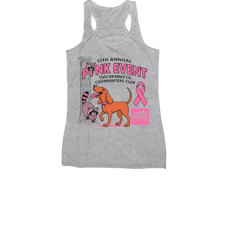 2025 Pink Event&nbsp;, a Athletic Heather Women's Racerback